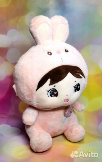 Девочка Зайка мягкая игрушка