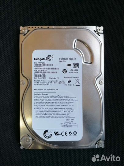 Жесткий диск Seagate / Maxtor Desktop HDD 500 Гб