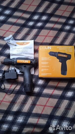 Аккумуляторная дрель шуруповерт