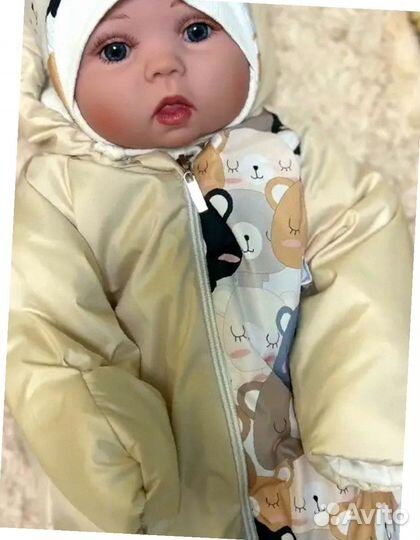 Конверт на выписку новорожденного весенний в роддом (бежевый)