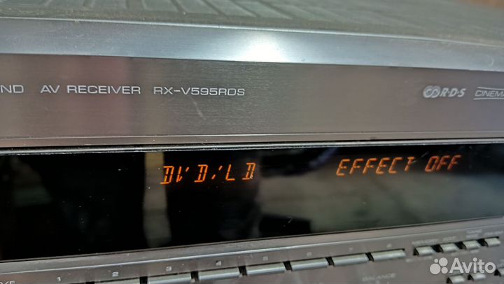 Av ресивер yamaha rx595rds