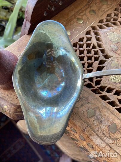 Половник старинный антиквариат