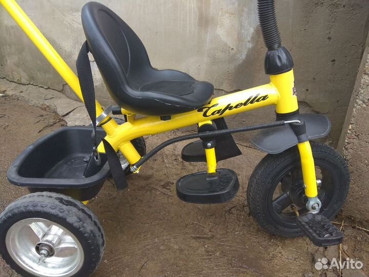Детский трехколесный велосипед capella