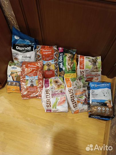 Сухой корм для собак