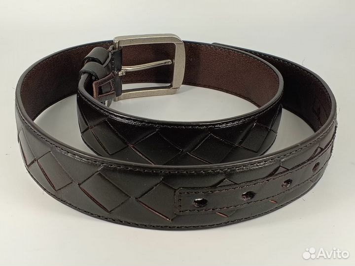 Ремень мужской женский натуральная кожа унисекс