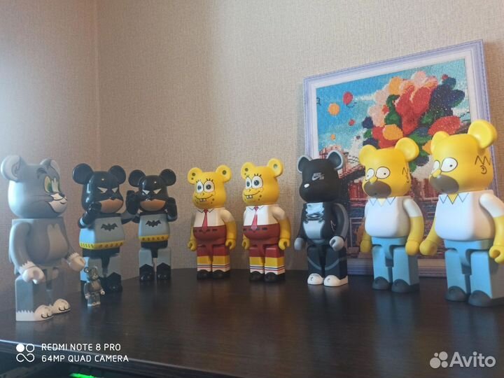 Коллекционная игрушка Bearbrick Том