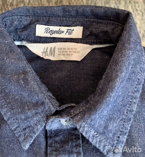 Рубашка на мальчика 146 H&M