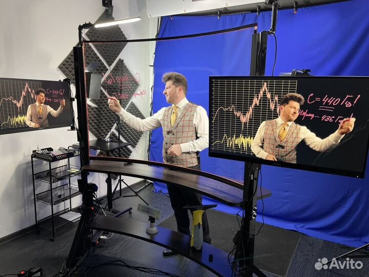 Видеосъемка, трансляция, с видеооператором