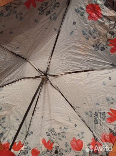 Сломанный зонт(одна спица)