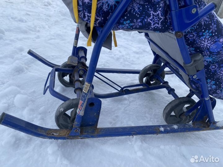 Коляска санки