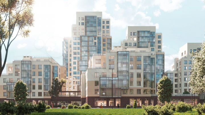 3-к. квартира, 81,8 м², 10/18 эт.