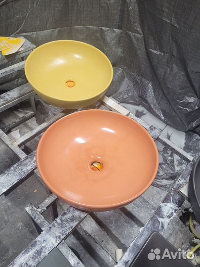 Раковина из бетона