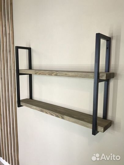 Полка настенная лофт