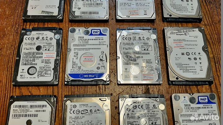 Жесткие диски SATA 2.5