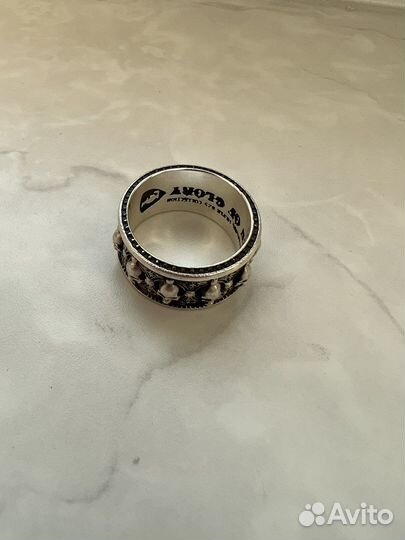 Серебряное кольцо Jolly roger