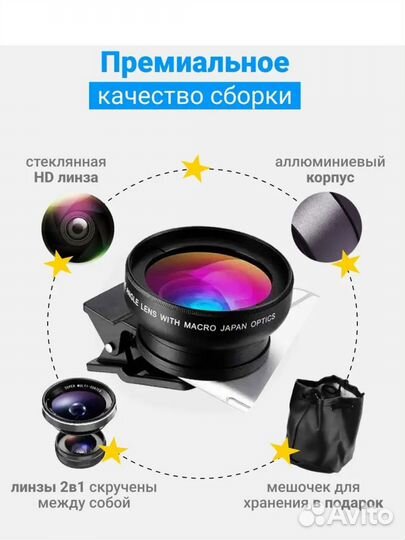 Макролинза для телефона