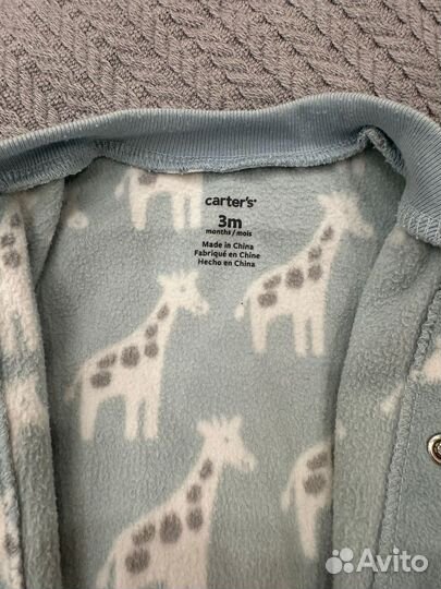 Комбинезон поддева carters
