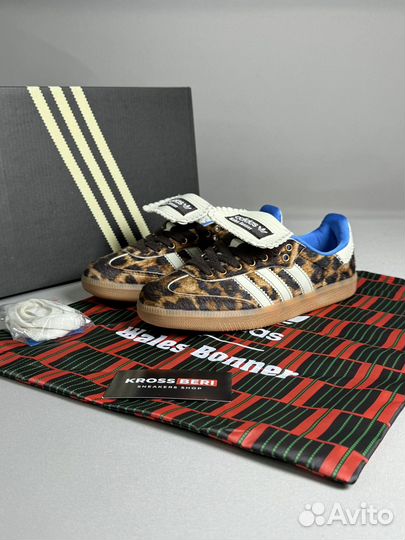 Adidas x Wales Bonner Samba Pony Leopard