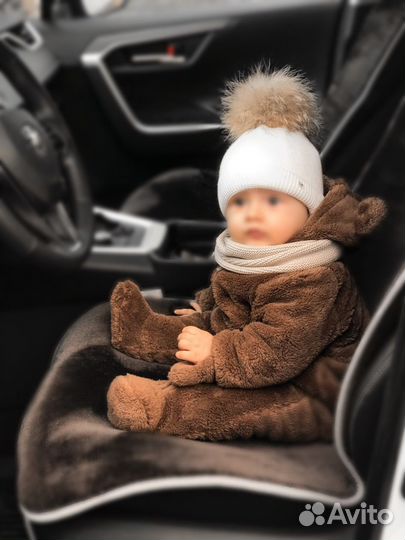 Шапка белая