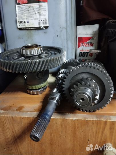 Запчасти коробка ваз