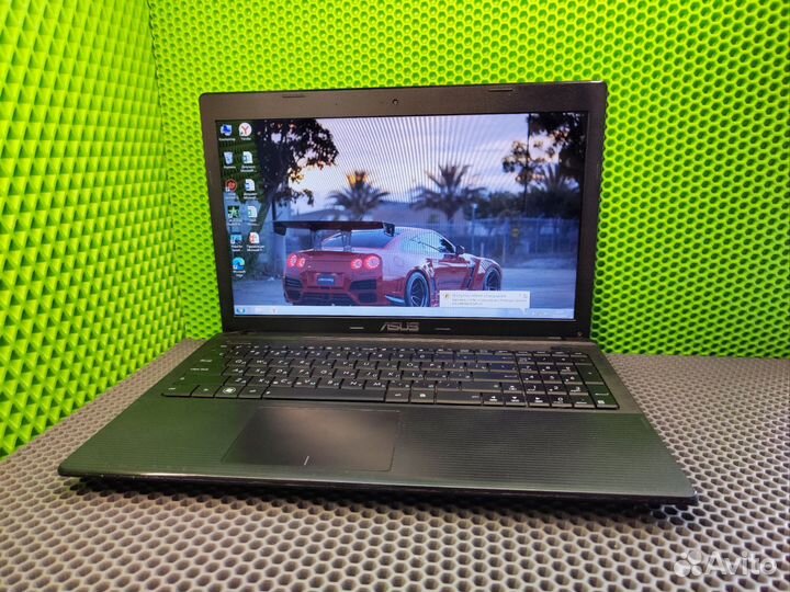 Асус для работы 4/500/гарантия/новая батарея