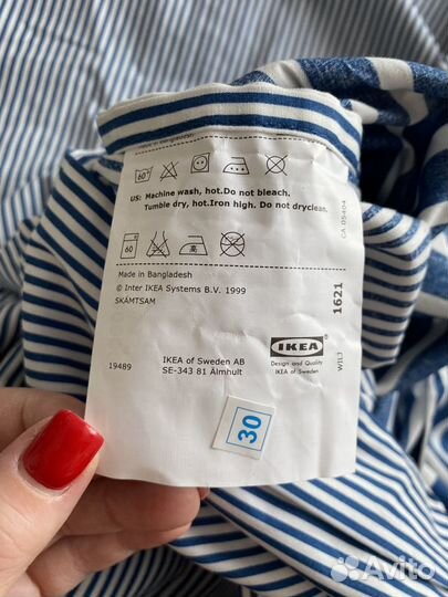 Детское постельное белье IKEA в кроватку