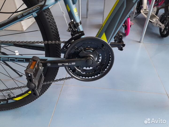 Горный двухподвесный велосипед Stels Focus 27,5