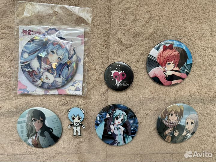 Аниме значки