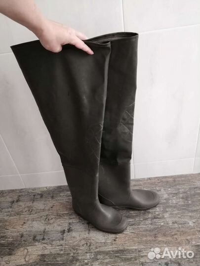 Сапоги высокие болотные, рыбацкие