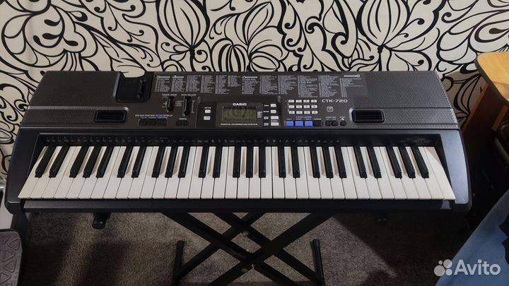Синтезатор casio ctk 720