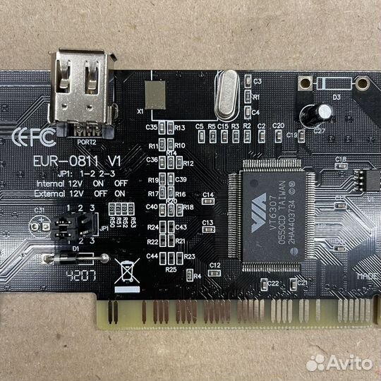 PCI-контроллер ieee1394/FireWire EUR-0811 V1