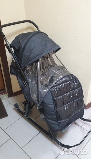 Детские санки коляска бу
