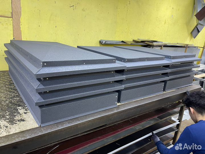 Дымник для дымохода с жалюзями