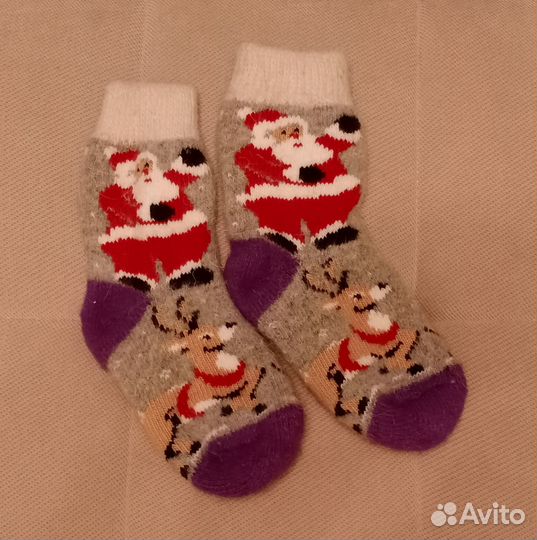 Шерстяные носки детские