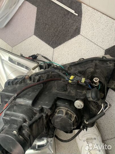 Фары chevrolet cruze wag style с линзой