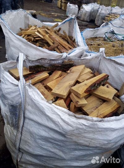 Дрова дубовые колотые и неколотые, обрезки, опилки