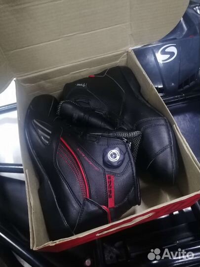 Мотоботинки рр38-46 ixs черные