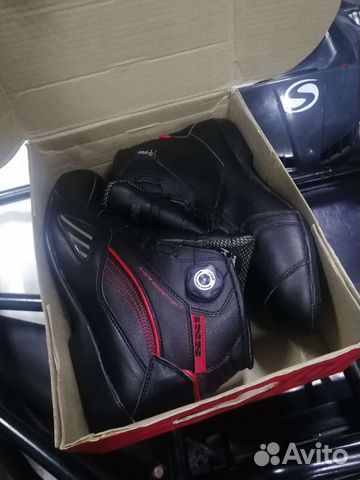 Мотоботинки рр38-46 ixs черные