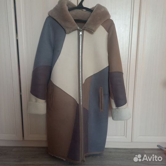 Дубленка женская зимняя