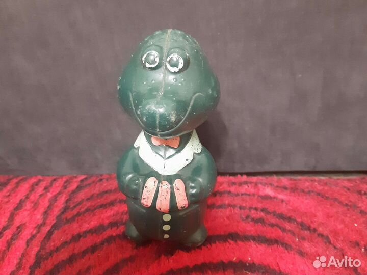 Игрушка крокодил СССР