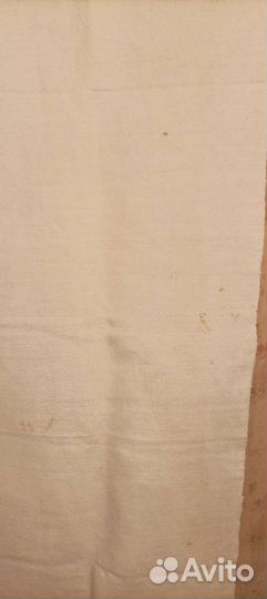 Полотенце льняное с вышивкой СССР