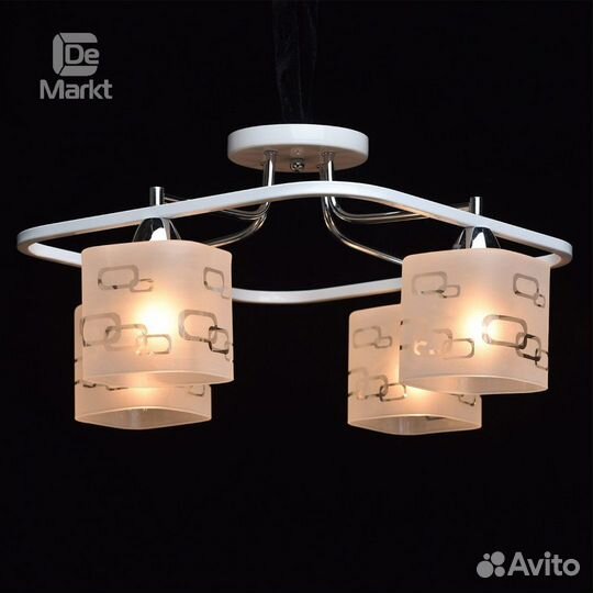 Люстра потолочная на кухню современная
