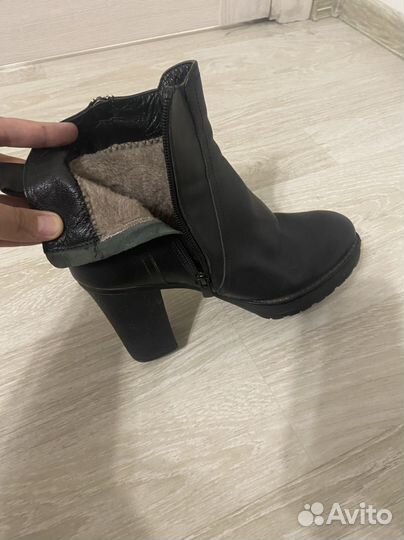 Ботильоны натуральная кожа 41
