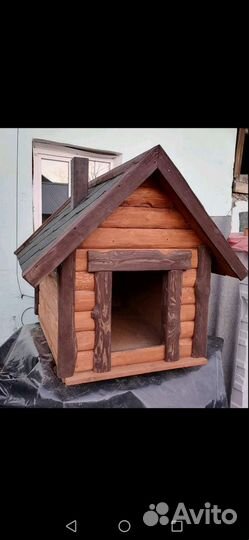Будка для собаки утепленная