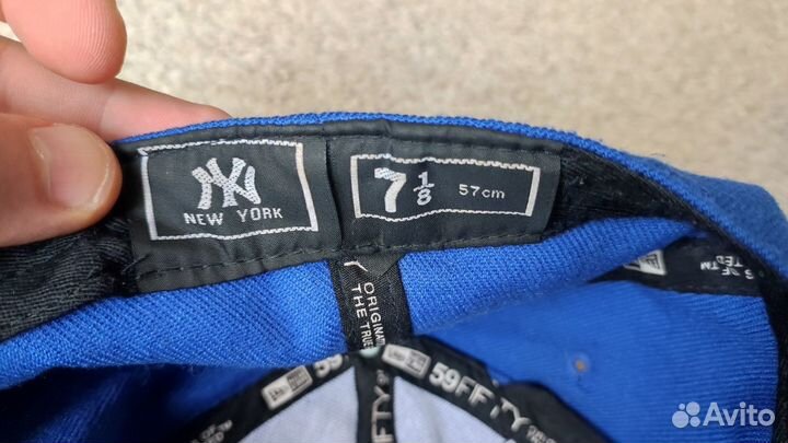 Кепка Snapback New Era синяя