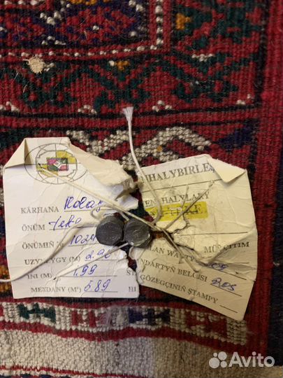 Ковер шерстяной ручной работы