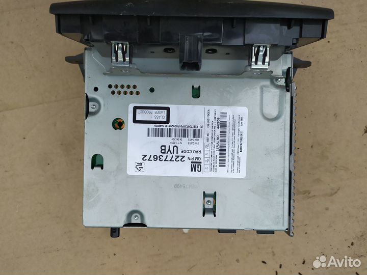 Магнитола Шевроле Круз