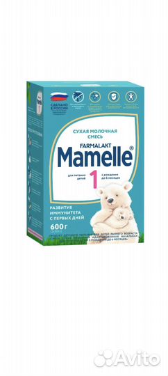Детская молочная смесь Mamelle 1
