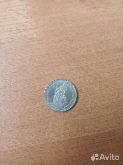 1/2 франка Швейцария 2013