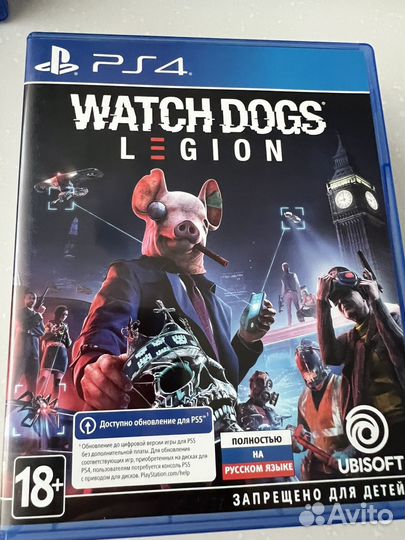Watch dogs legion русская версия ps4